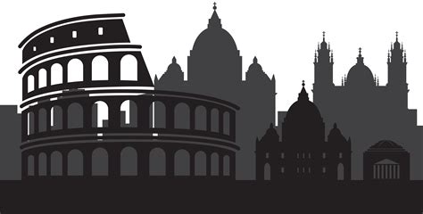 Rome Italy Silhouette PNG Clip Art | Gallery Yopriceville - High-Quality Free Images and ...