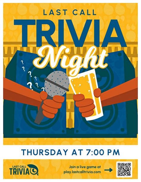 Last Call Trivia @ Second Story, Second Story, West 6th Street ...