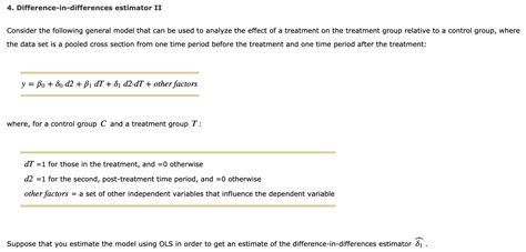 Image result for First-difference Estimator Explained