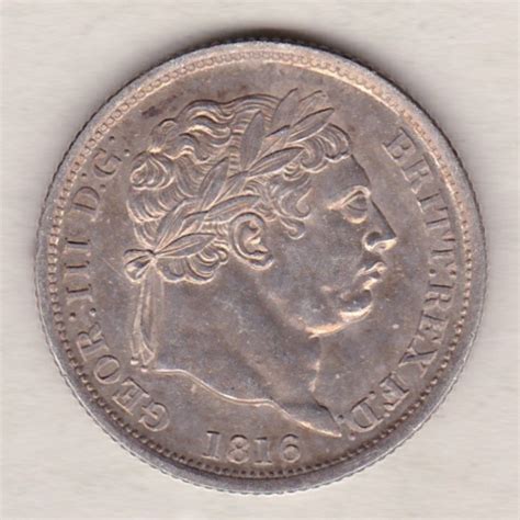 1816 Silver Shilling - George III | Dorset Coin Company