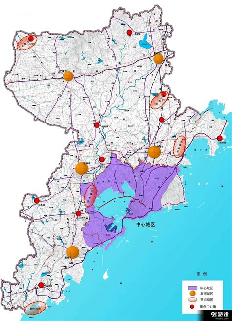 青岛旅游地图绿色版下载-91单机网
