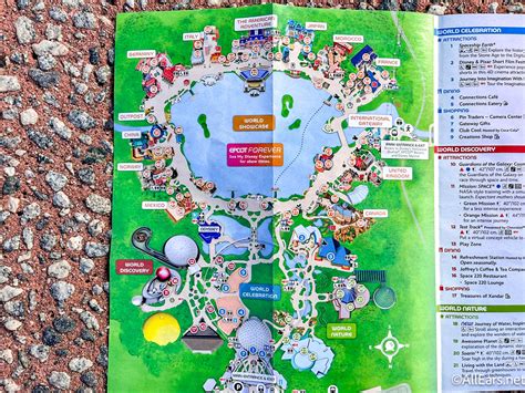 Image result for WDW Epcot Map