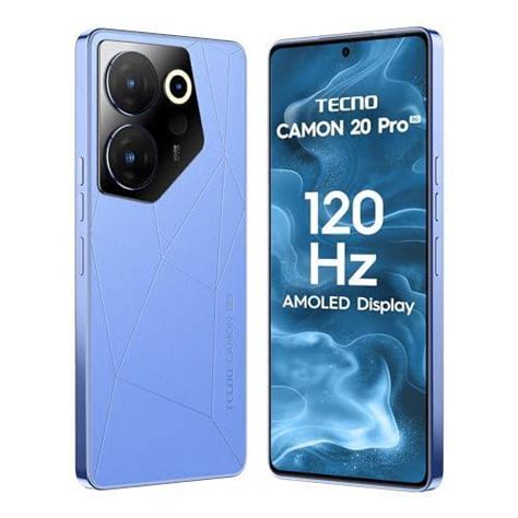 TECNO Camon 20s Pro 5G (Serenity Blue, 8GB RAM,128GB Storage) Preowned ...