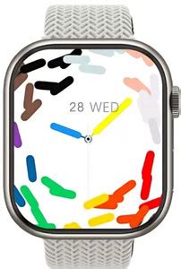 MICROBOTS Microbots Hk9pro + smart watch amoled display 2 straps 3 days ...