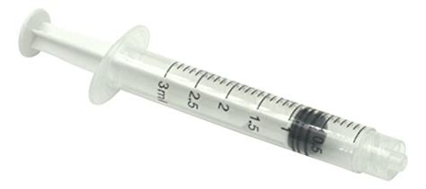 Buy 3ml Syringe Sterile with Luer Lock Tip - 100 Syringes by Science ...