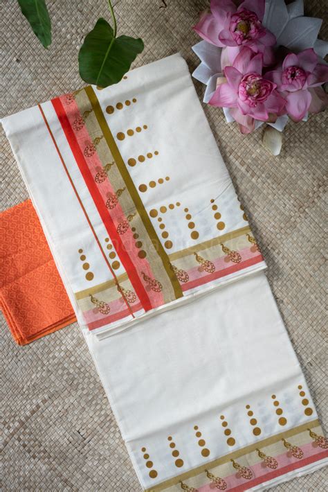 Kerala Kasavu Saree – Vrindha Lifestyle
