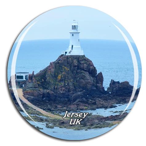 Buy Weekino UK England Corbiere Lighthouse Jersey Fridge Magnet 3D ...