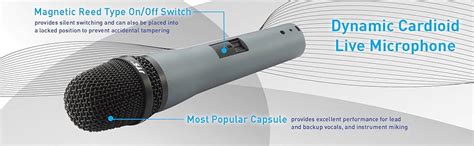 JTS TK-600 Cardioid Dynamic Microphone Without Cable. : Amazon.in ...