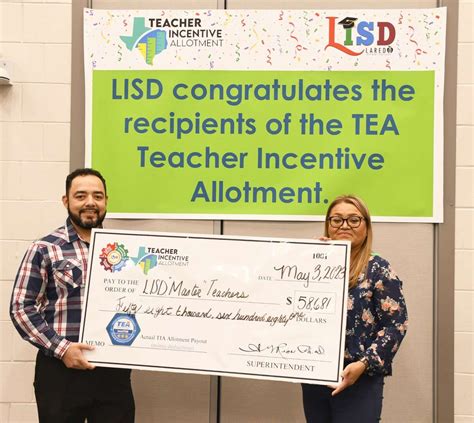 LISD teachers received about $524K from TEA incentive