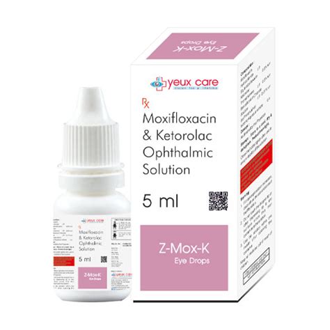 Z-Mox-K Eye Drops Rosette Pharmaceuticals