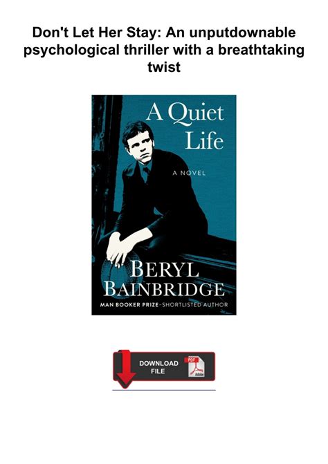 ️PDF⚡️ Don't Let Her Stay: An unputdownable psychological thriller with ...