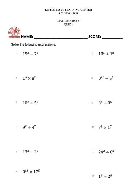 Image result for Exponential Form Worksheet