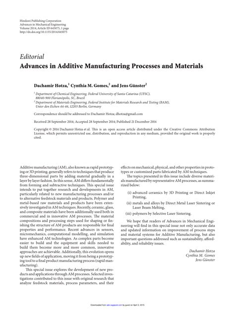Additive Manufacturing Journal 的图像结果