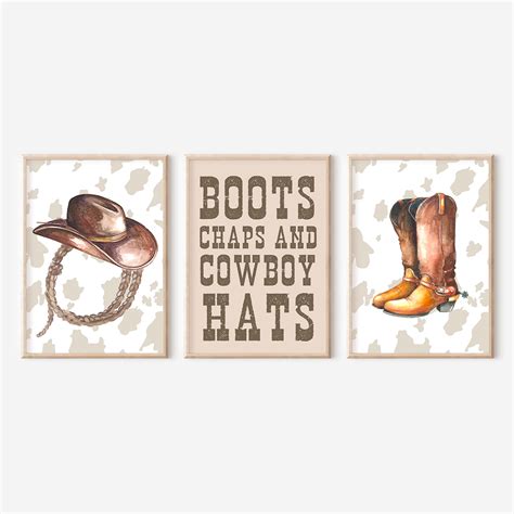 Trendy Western Graphic Wall Art Sale – Cowboybay™