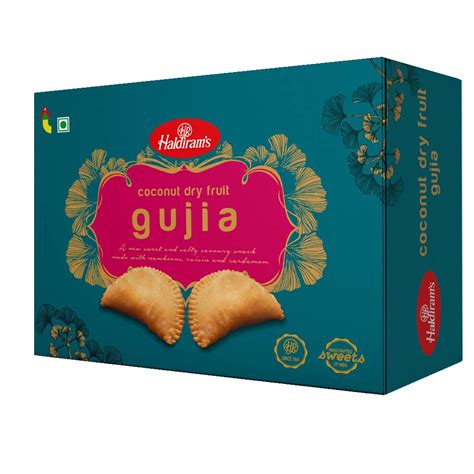 Haldiram's Coconut Dry Fruit Gujia 400g | Gujiya Sweets | Indian Mithai ...