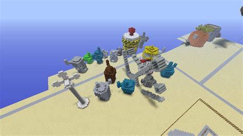 Minecraft Spongebob Map 的图像结果