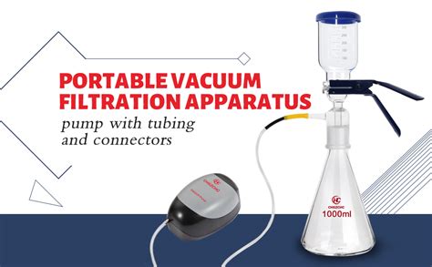 1000ml Glass Vacuum Suction Filter Lab Vacuum Filtration Distillation ...