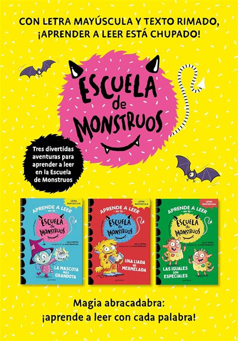Aprender a leer en la Escuela de Monstruos - Pack con los libros 1, 2 y ...