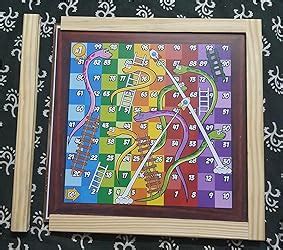 Buy Pytho Adult,Kid,Child Ludo And Snake Ladder 2 In 1 Board Game Wood ...