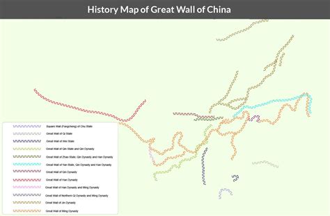 Great Wall of China Map: Location Maps in China & the World, History
