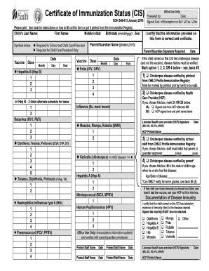 Fillable Online northshorecoop Childs Last Name: First Name: Middle ...