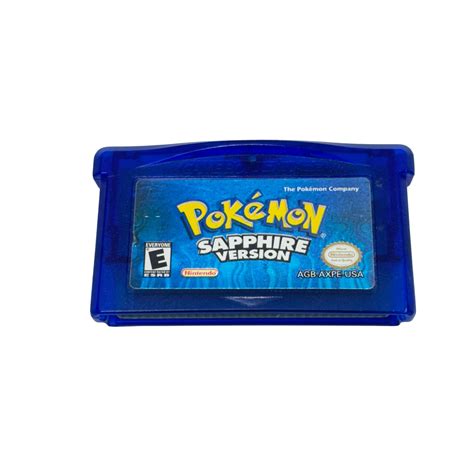 Nintendo Pokémon Sapphire Version Game Boy Advance Cartridge AGB-AXPE-USA