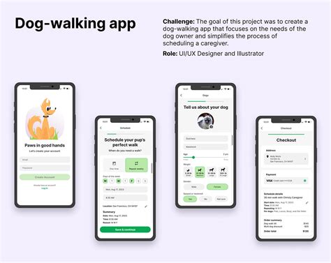 Puppypaws Dog Walking App :: Behance