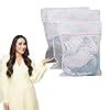HOKIPO Mesh Laundry Clothes Washing Bag, Pack Of 3, White : Amazon.in ...