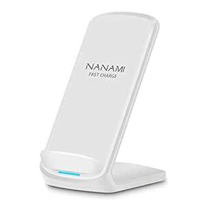 NANAMI Upgraded Fast Wireless Charger,Qi-Certified Wireless Charging ...