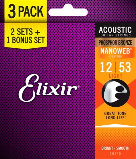 Image result for Elixir Strings 3 Pack