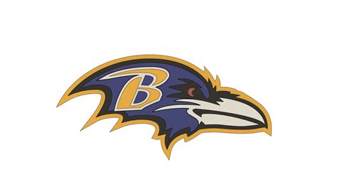 🏈 Baltimore Ravens Logo・ 3D File for 3D printing・Cults