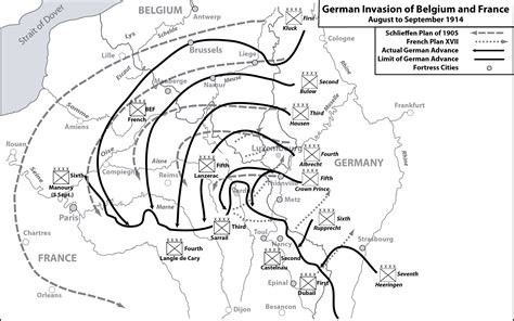 Grande Guerra. L`invasione del Belgio