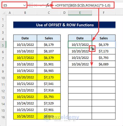 Image result for Excel Copy Value Every Nth Column