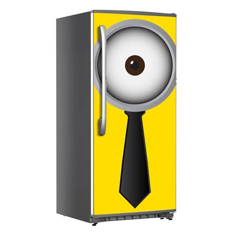 Single Eye With Tie Art Self Adhesive Sticker For Refrigerator ...