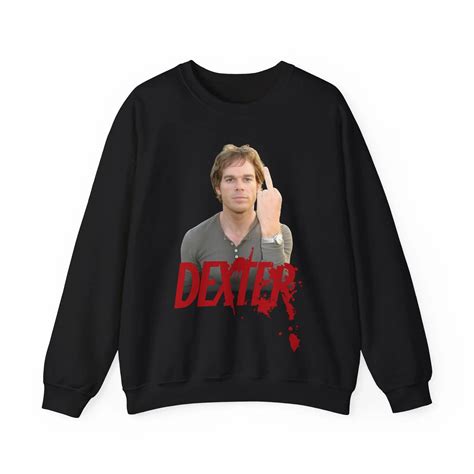 Dexter Middle Finger Shirt - AshBubble