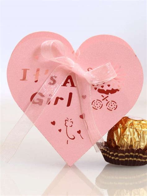 10pcs Slogan Graphic Heart Shaped Gift Box | SHEIN USA