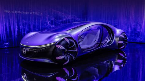 Mercedes-Benz Vision AVTR показал управление силой мысли — DRIVE2