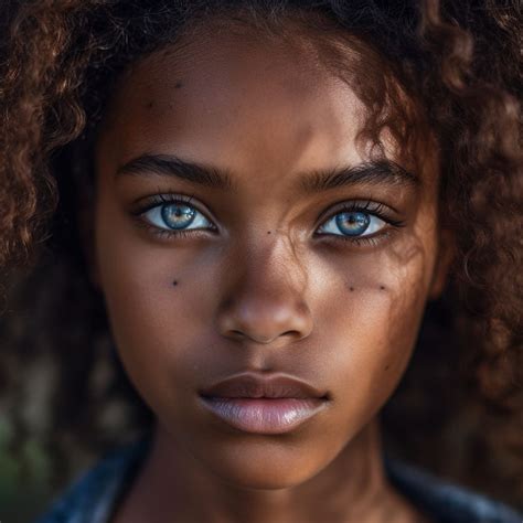Magdelena in 2025 | Black people blue eyes, Woman with blue eyes, Short ...