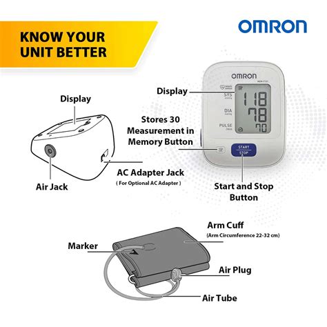 Buy OMRON BP MONITOR ARM HEM 7121 WITH ADOPTER Online & Get Upto 60% ...