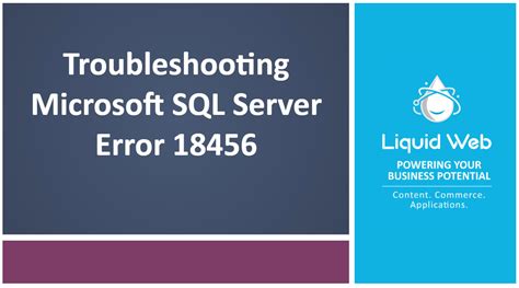 Image result for Microsoft SQL Server Error 18456