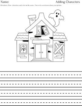 Haunted House Writing by Kailee Vaccarino | TPT