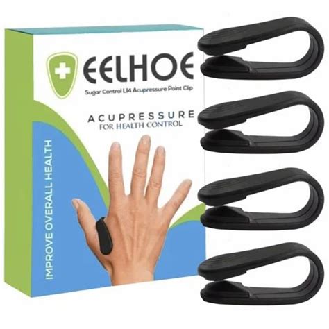 Sugar Diabetes Control Li4 Magnetic Acupressure Point Clip for Headach ...
