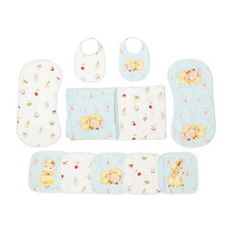 Fluffy the Sheep - Bamboo Muslin Essentials Set – snugglyspaces