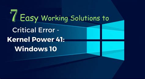 Image result for Microsoft Windows Kernel Power
