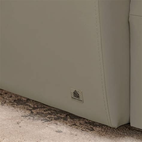 Buy Torino Half Leather 3-Seater Left Corner Recliner with Chaise ...