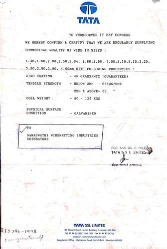 Awards & Memberships of Sri Saraswathi Wire Netting Industries | Coimbatore