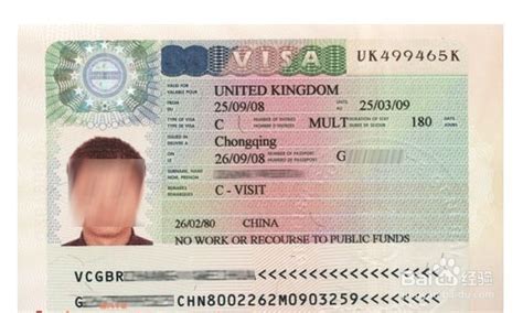 英国商务签证照片尺寸要求及费用说明-百度经验