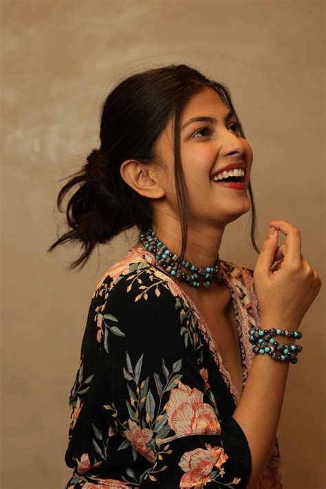 Turquoise Bead Scrunchie Bracelet – Dashiastore