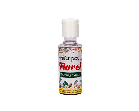 Nutripot Floret (Flowering Inducer) used @ 5ml/ lit. Spray on Leaves ...