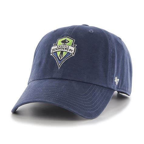 Buy MLS Seattle Sounders FC '47 Brand Clean Up Adjustable Hat, Timber ...
